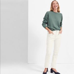 Everlane off white boyfriend jeans size 24